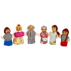 BRADEX Пальчиковый кукольный театр Семья (DE 0514)