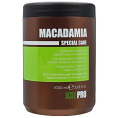 KayPro кондиционер Macadamia Special Care восстанавливающий для чувствительных и ломких волос, 1000 мл