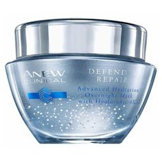 Маска Avon Anew Clinical Defend & Repair Advanced Hydration Overnight Mask ночная Защита и Восстановление для лица, 50 мл