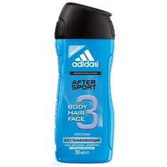 Гель для душа 3 в 1 Adidas After sport для мужчин, 250 мл