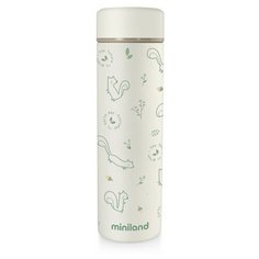 Классический термос Miniland Natur Thermos Chip, 0.45 л бежевый