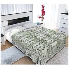 Плед Tango Bicolor 200x220 см, зеленый