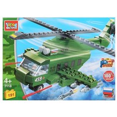 Конструктор ГОРОД МАСТЕРОВ Армия 7118 Стреляющий вертолет