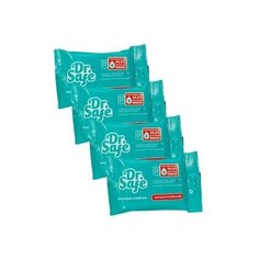 Влажные салфетки Dr. Safe антисептические с ментолом, 15 шт., 4 уп.