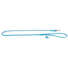 Поводок для собак COLLAR Glamour круглый (3377/3378) голубой 1.22 м 4 мм