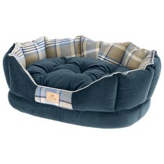 Лежак для собак и кошек Ferplast Charles 60 56х42х20 см темно-синий