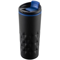 Термокружка molti Relief, 0.4 л черный/синий