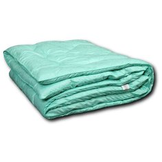 Одеяло АльВиТек Эвкалипт-Традиция, всесезонное, 140 х 205 см (голубой)