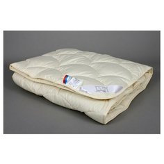 Одеяло АльВиТек Каннабис, легкое, 140 х 205 см (бежевый)