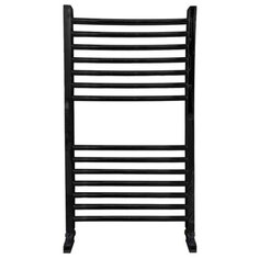 Водяной полотенцесушитель Ника Modern ЛМ 2 80x50 RAL 9005 (матовый черный) Nika