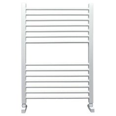 Водяной полотенцесушитель Ника Modern ЛМ 2 80x50 RAL 9016 (белый матовый) Nika