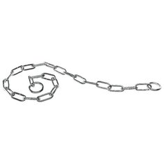 Ошейник-удавка Ferplast Chrome (CSP40128), 58 см 58 см серебристый