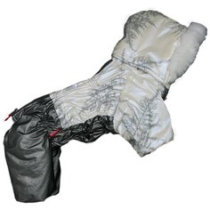 Комбинезон для собак ForMyDogs FW848-2020 F 12 белый металлик