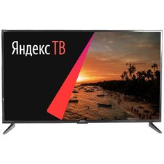 Телевизор AMCV LE-50ZTUS30 50" (2020) на платформе Яндекс.ТВ, черный