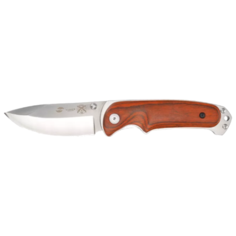 Нож складной STINGER FK-8236 с чехлом коричневый
