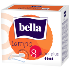 Bella тампоны Tampo super plus easy twist, 4 капли, 8 шт.