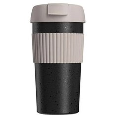 Термокружка Xiaomi Kiss Kiss Fish Rainbow, 0.49 л grey/black