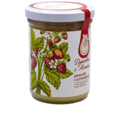 Крем-мед с клубникой, 240 г.