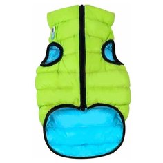Жилет для собак AiryVest двусторонний 30 S салатовый/голубой