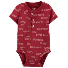 Боди Carters размер 9M, бордовый Carters