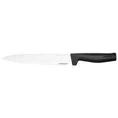 Нож для разделки мяса FISKARS Hard Edge, лезвие 21.6 см, серебристый/черный