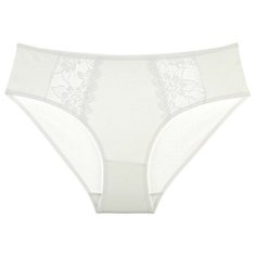 Donella Набор трусов слипы средней посадки, 5 шт., размер L, белый