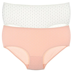 Donella Набор трусов слипы средней посадки, 5 шт., размер 3XL, микс