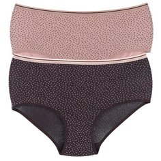 Donella Набор трусов слипы высокой посадки, 5 шт., размер 3XL, микс