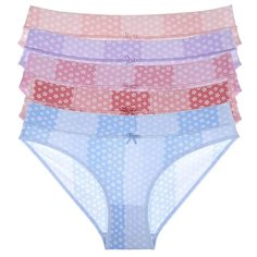 Donella Набор трусов слипы на средней посадке, 5 шт., размер XL, микс