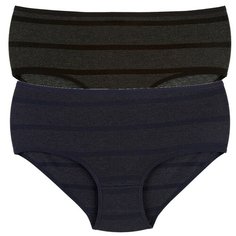 Donella Набор трусов слипы высокой посадки, 5 шт., размер 4XL, микс