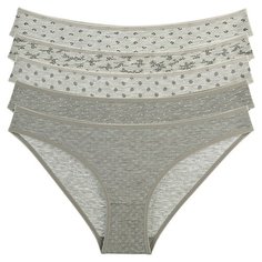 Donella Набор трусов слипы низкой посадки, 5 шт., размер M, микс