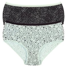 Donella Набор трусов слипы высокой посадки, 5 шт., размер 4XL, микс