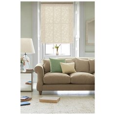 Рулонная штора Эскар миниролло Валери (ваниль), 98х160 см