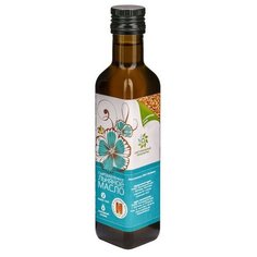 О2 Натуральные продукты масло льняное, стеклянная бутылка, 0.5 л
