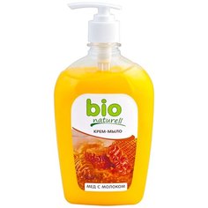 Мыло жидкое Bio Naturell Мед с молоком, 500 мл