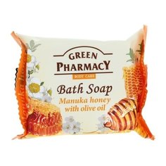 Мыло кусковое Green pharmacy Манука мед с оливковым маслом, 100 г