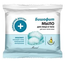 Мыло для лица и тела Бишофит, 70 г Домашний доктор