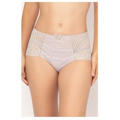 Empreinte Трусы слипы Norah высокой посадки с кружевными вставками, размер 48, кофейный