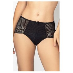 Empreinte Трусы слипы Norah высокой посадки с кружевными вставками, размер 46, черный
