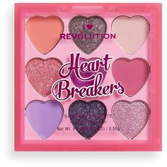 I Heart Revolution Палетка теней для век Heart Breakers Flamboyant