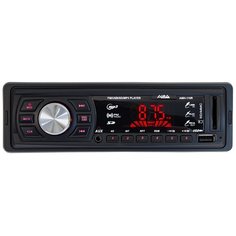 Автомагнитола AurA AMH-110R, черный/красная подсветка