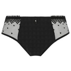 Empreinte Трусы слипы Jazz средней посадки с тюлевыми вставками, размер 48, black
