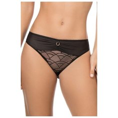 Empreinte Трусы слипы Diane с ажуром по центру, размер 44, черный