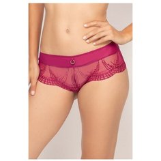 Empreinte Трусы шорты Diane с вышивкой средней посадки, размер 44, ярко-розовый