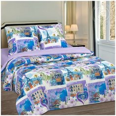 Постельное белье Город любви 2 спальный Артпостель