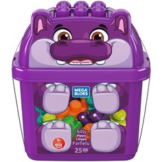Конструктор Mega Bloks First Builders GRV21 Животные Гиппопотам