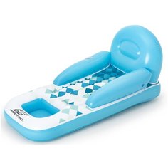 Матрас Bestway 43130 107x231 см белый/голубой