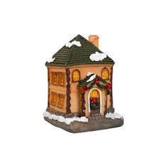 Фигурка Luazon Lighting Домик бежевый 6 см бежевый