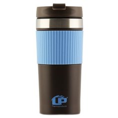 Термокружка LP On move, 0.35 л синий/черный