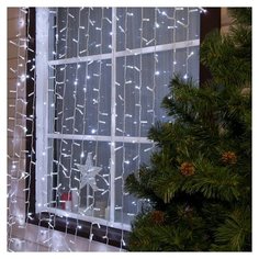 Гирлянда Luazon Lighting Занавес 3584285 200x600 см, черный